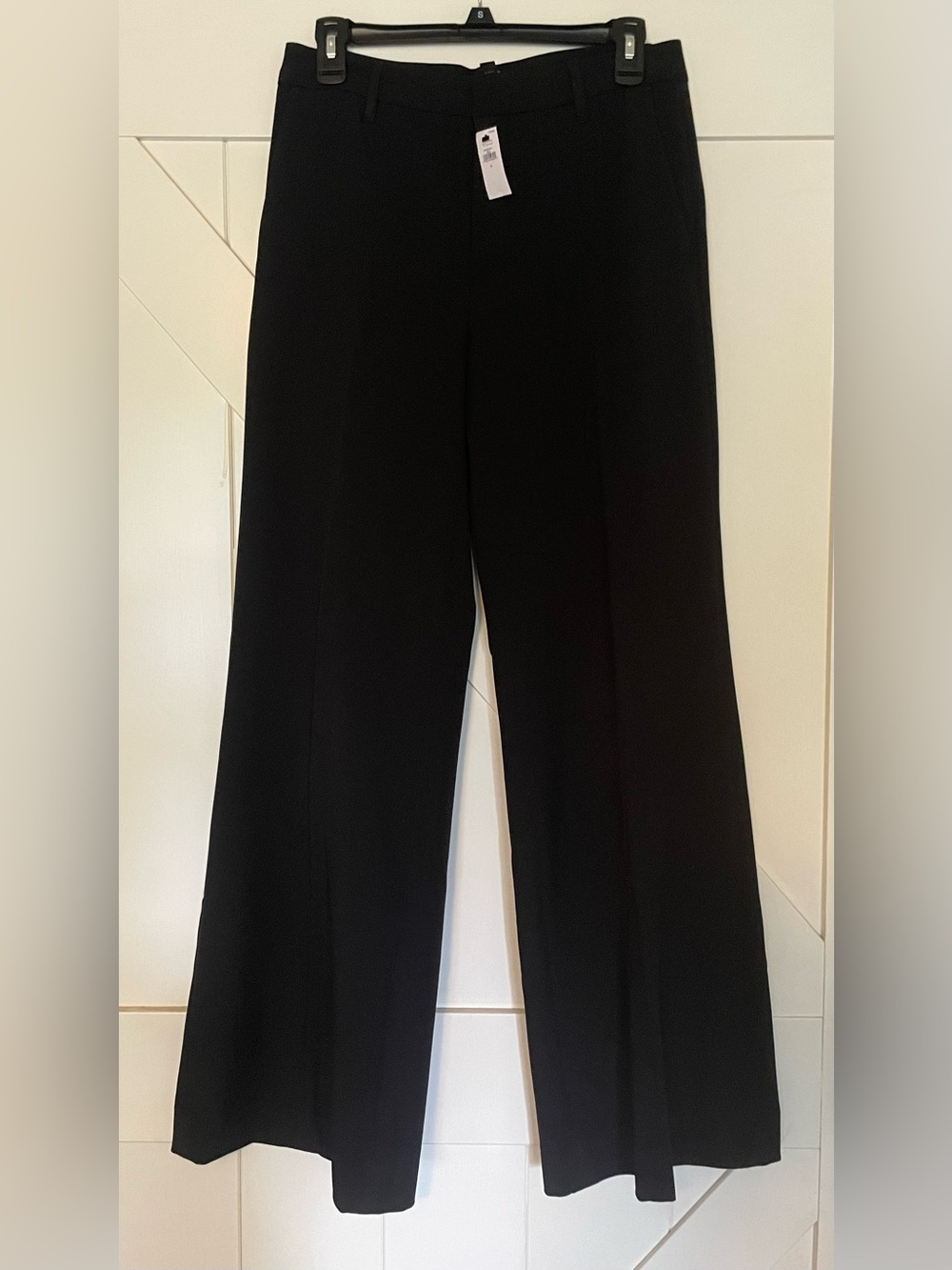 Banana Republic Black Wide-Leg Women's Dress Pants